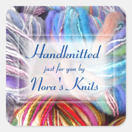 Sticker Carré Artisanat tricot