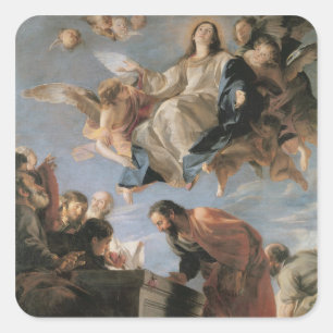 Sticker Carré Assoumption of the Virgin, 1673