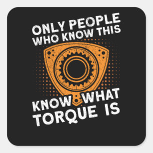 Sticker Carré Atelier automobile de Rotary Engine