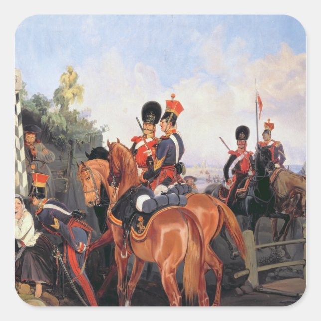 Sticker Carré Au Mile Stone, 1859 (Devant)