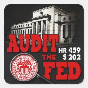 Sticker Carré Auditez l'autocollant de Fed