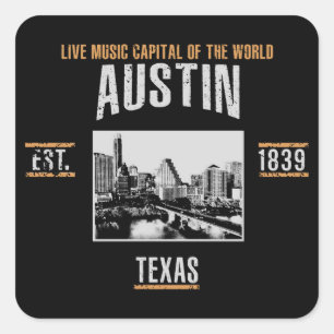 Sticker Carré Austin