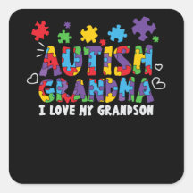 Autisme Grand-mère, J'Aime Mon Petit-Fils Amusant