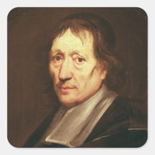 Sticker Carré Autoportrait, c.1672