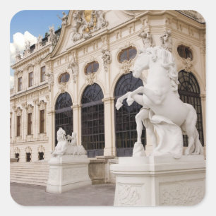 Sticker Carré Autriche, Vienne, Palais Belvedere, Supérieur