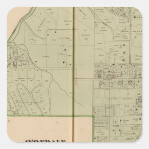 Sticker Carré Avondale, Ohio