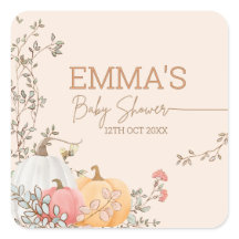 Baby shower d'automne du Petit Citrouille