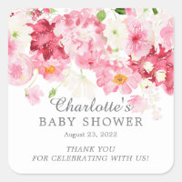 Baby shower Floral aux fleurs printanières