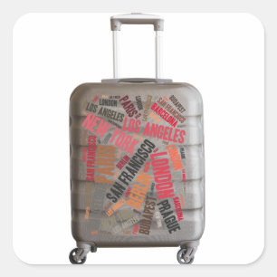 Sticker Carré Bagages