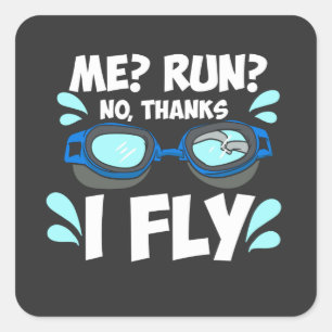 Sticker Carré Baignade