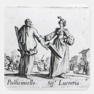 Sticker Carré Balli de Sfessania, c.1622 2
