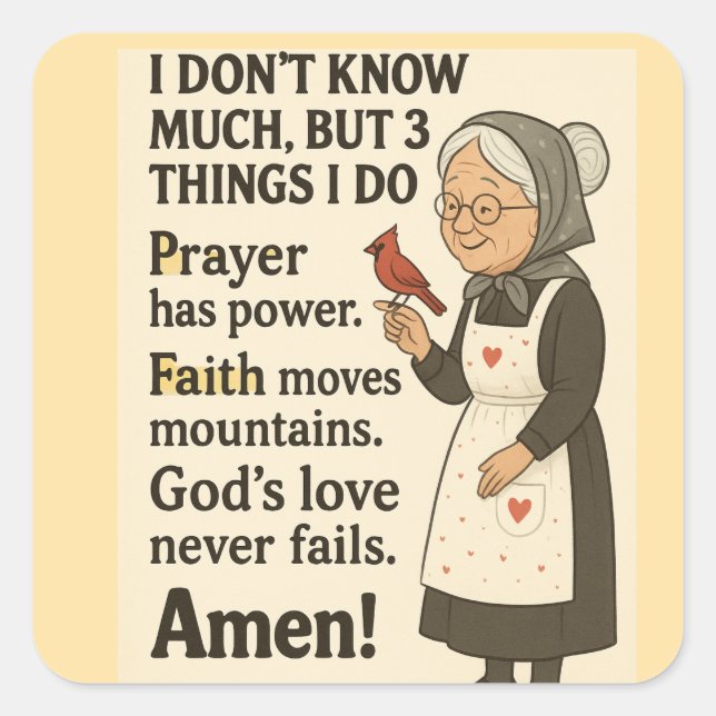 Sticker Carré Bandana (Devant)