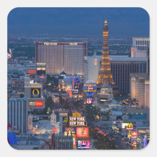 Sticker Carré Bande de Las Vegas