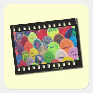 Sticker Carré Bande film