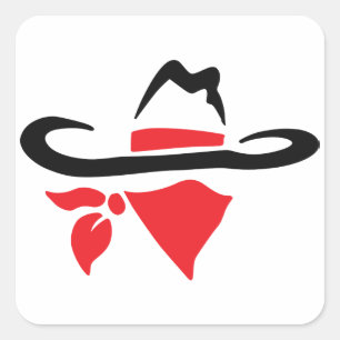 Sticker Carré Bandit Outlaw
