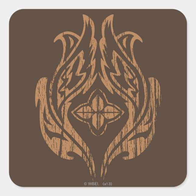 STICKER CARRÉ BARD LE SYMBOLE BOWMAN™ (Devant)