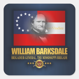 Sticker Carré Barksdale (patriote du sud)