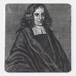Sticker Carré Baruch de Spinoza
