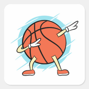 Sticker Carré Basket