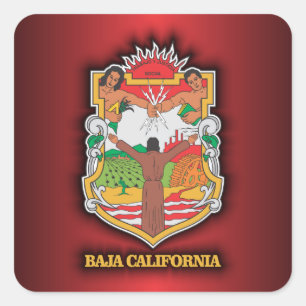 Sticker Carré Basse-Californie