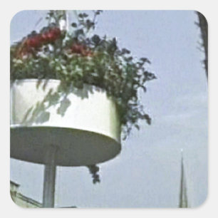 Sticker Carré Bath England 1986 Roman Bath1a snap-24056