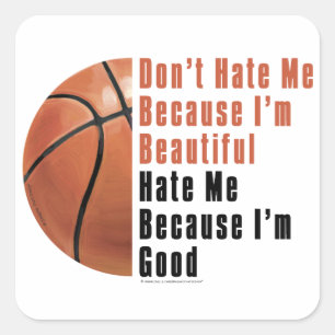 Sticker Carré Beau Basket-ball Im Bon