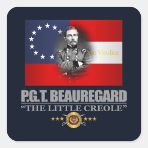 Sticker Carré Beauregard (patriote du sud)
