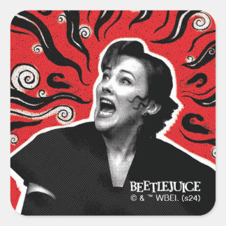 Sticker Carré Beetlejus | Delia Deetz