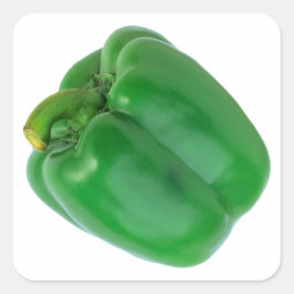 STICKER CARRÉ BELL PEPPER (VERT)