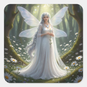 Sticker Carré Belle Avril Diamond Fairy