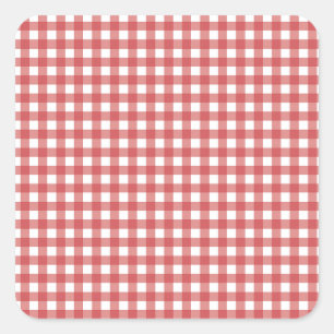 Sticker Carré Berry fraise Premier anniversaire