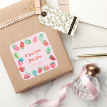Berry Sweet Baby shower fraise