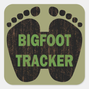 Sticker Carré Bigfoot Tracker