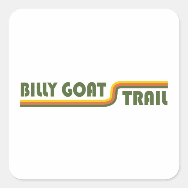 Sticker Carré Billy Chail Maryland (Devant)