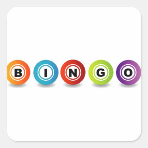 Sticker Carré Bingo