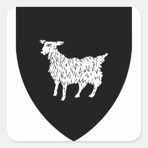 Sticker Carré Blason de l'Istrie en Croatie