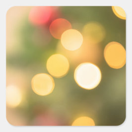 Sticker Carré Bokeh, effet