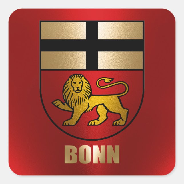 Sticker Carré Bonn (Devant)