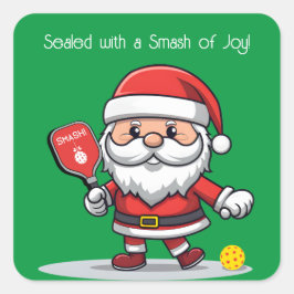 Sticker Carré Boule de Noël 🎅 personnalisable