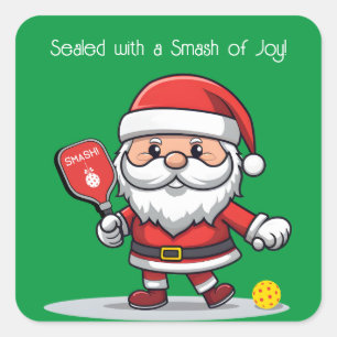Sticker Carré Boule de Noël 🎅 personnalisable