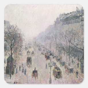 Sticker Carré Boulevard Montmartre, 1897