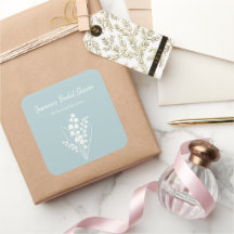 Bouquet de muguet Shower de mariage 