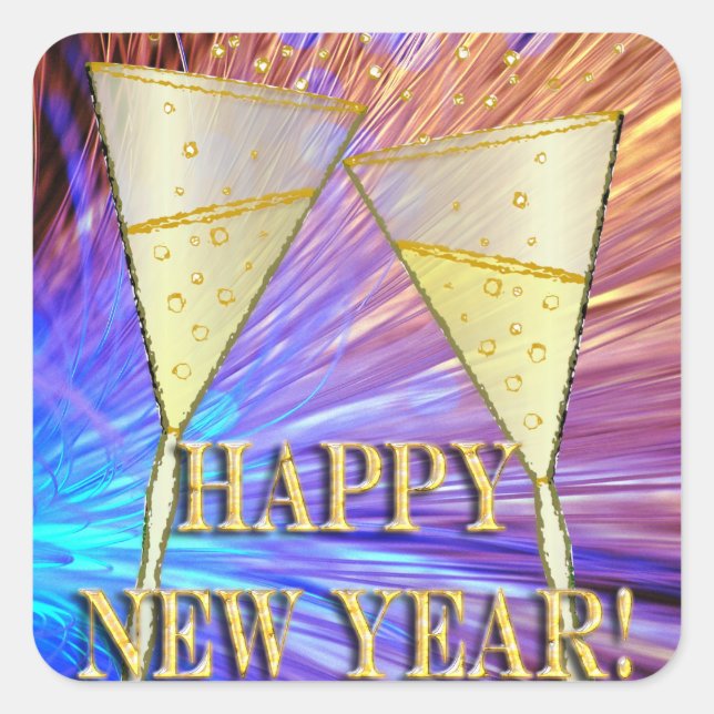 Sticker Carré Bravo (Devant)