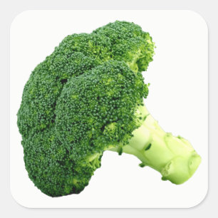 Sticker Carré Brocoli