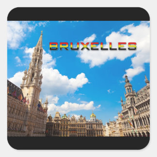 Sticker Carré Bruxelles 01E