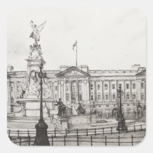 Sticker Carré Buckingham Palace London.2006