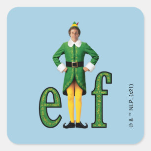 Sticker Carré Buddy le logo Elf Movie