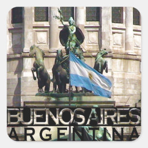 Sticker Carré Buenos Aires
