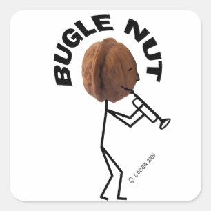 Sticker Carré Bugle Nut
