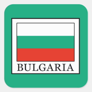 Sticker Carré Bulgarie